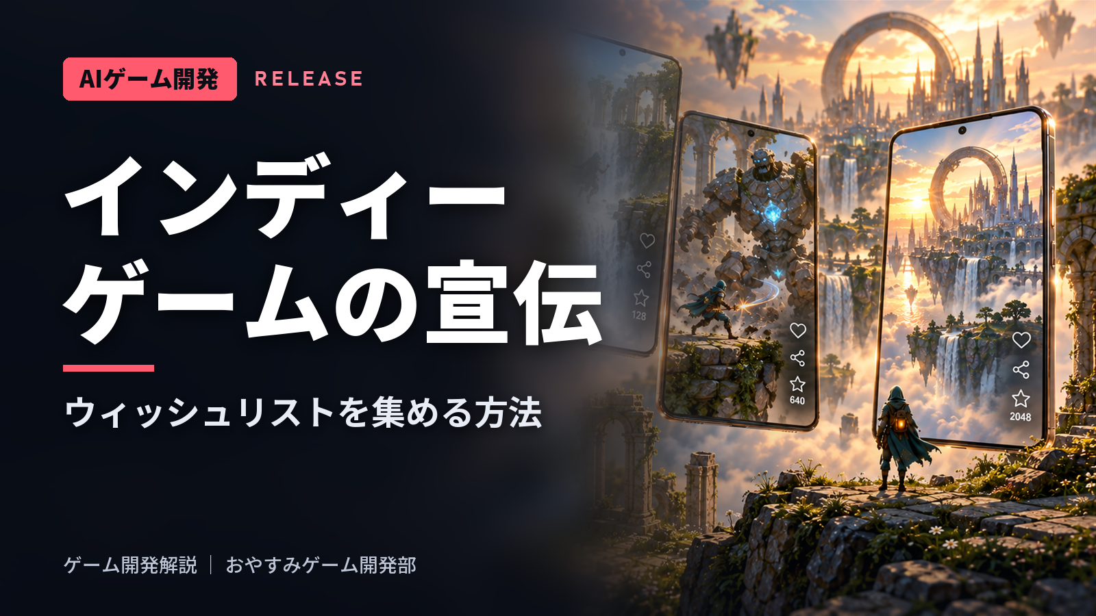 インディーゲームの宣伝｜ウィッシュリストを集めるマーケティング