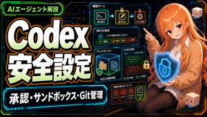 Codexの権限と安全設定|承認・サンドボックス・Git管理