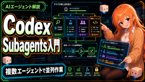 Codex Subagents入門|複数エージェントで並列作業する方法
